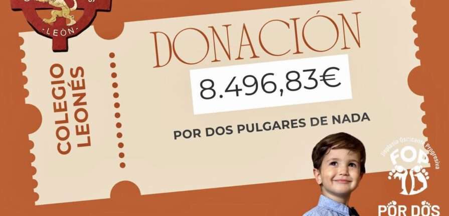 Donación Colegio Leonés